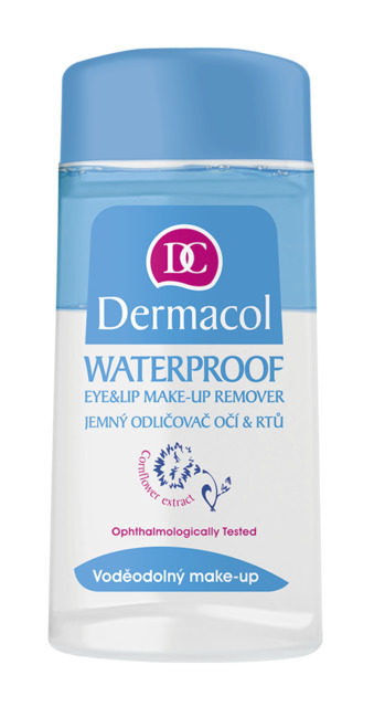Waterproof eye make-up remover